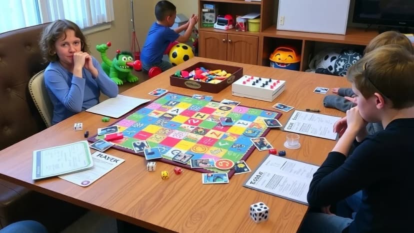 Familjen Olsson lek för alla åldrar